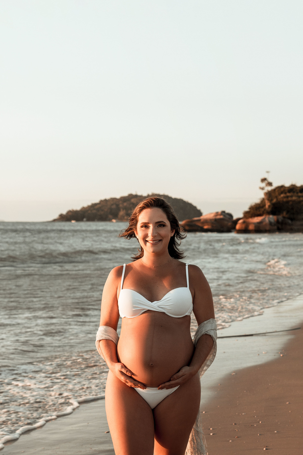 Ensaio Gestante Fabielle Metz Fotografia - Florianópolis