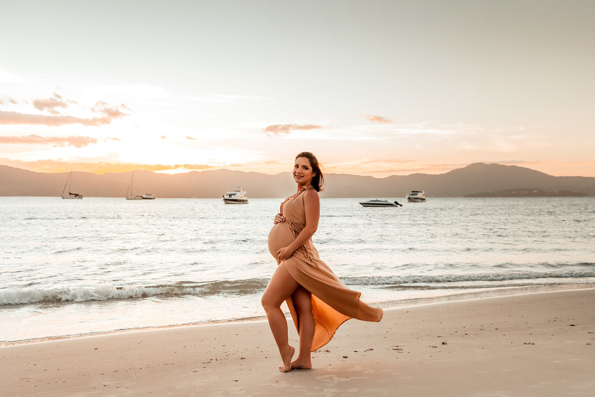 Ensaio Gestante Fabielle Metz Fotografia - Florianópolis