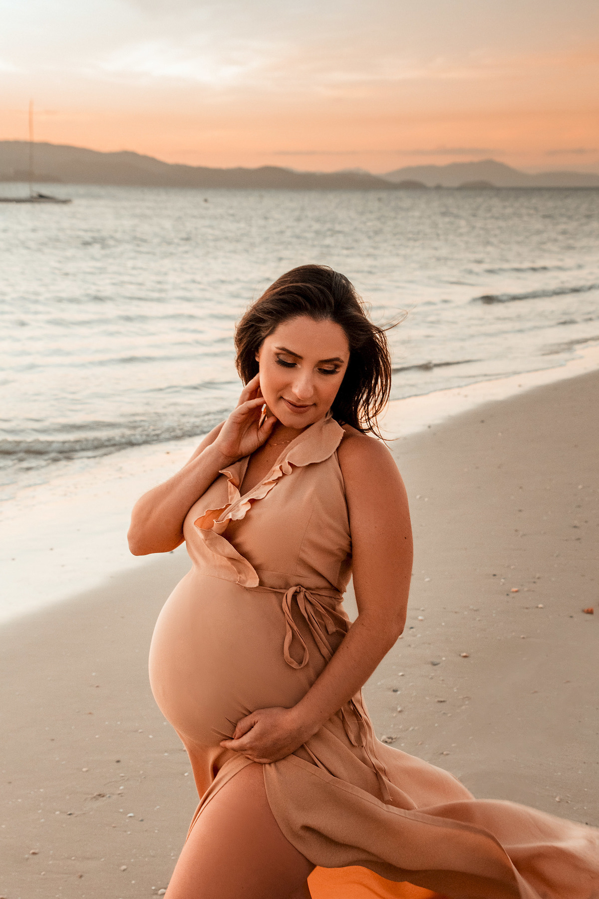 Ensaio Gestante Fabielle Metz Fotografia - Florianópolis