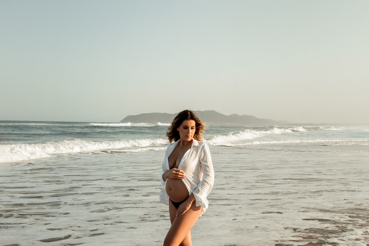Ensaio Gestante Fabielle Metz Fotografia - Florianópolis
