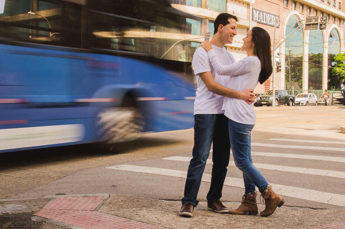 Pre Wedding Babi e Gus - Shopping Estação - Juliana Madalosso Fotografia