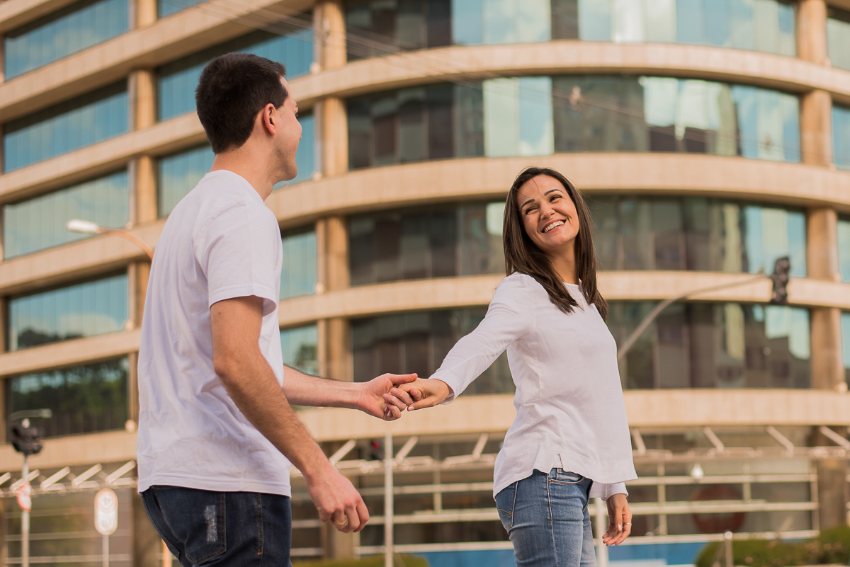 Pre Wedding Babi e Gus - Shopping Estação - Juliana Madalosso Fotografia