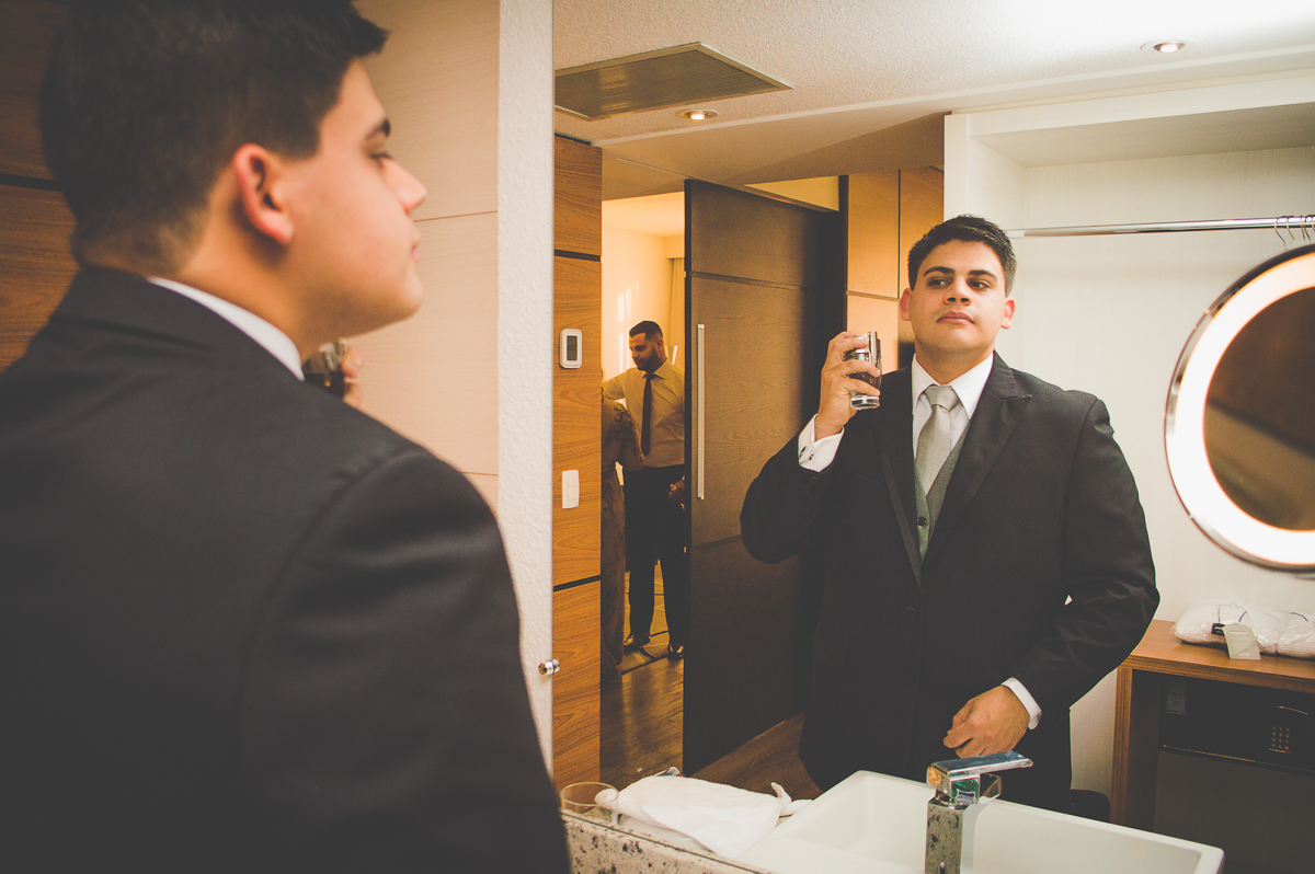 Making Of do Noivo - Hotel Radisson - Juliana Madalosso Fotografia