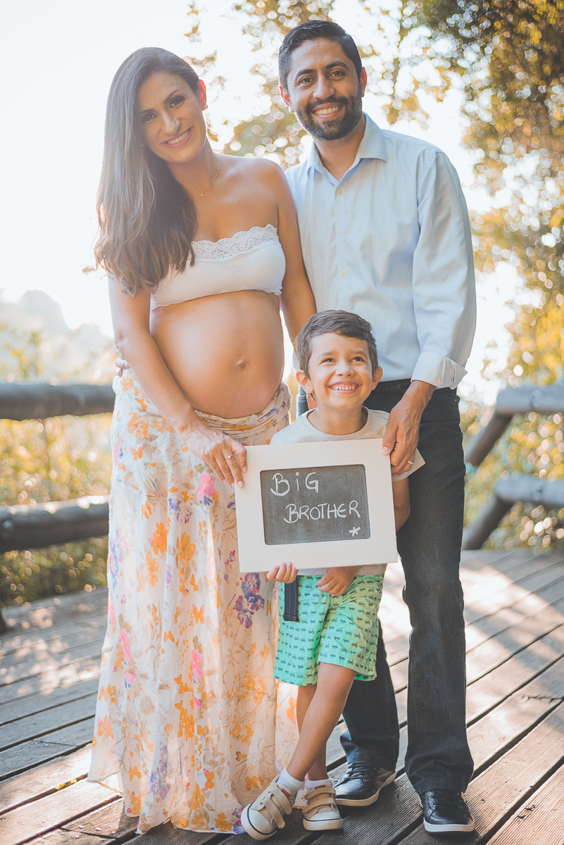 Ensaio Gestante Unilivre Curitiba -  com irmão mais velho - Juliana Madalosso Fotografia