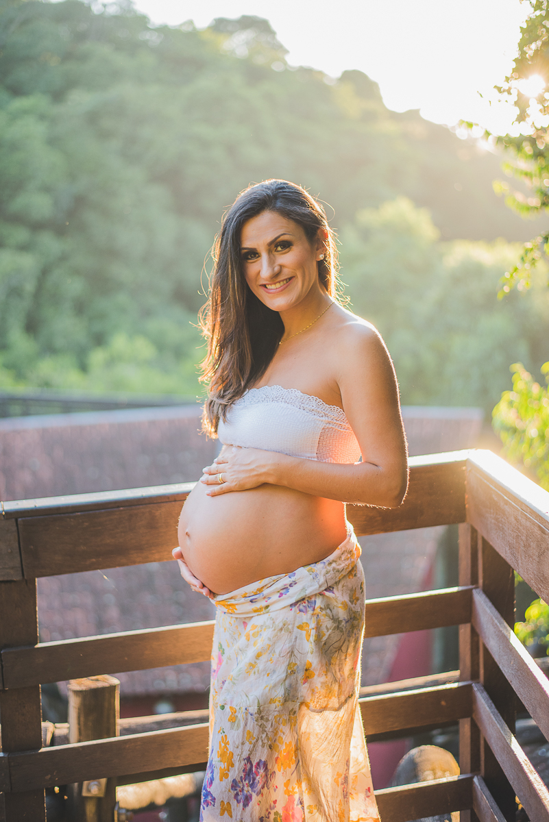 Ensaio Gestante Unilivre Curitiba - contra-luz - Juliana Madalosso Fotografia