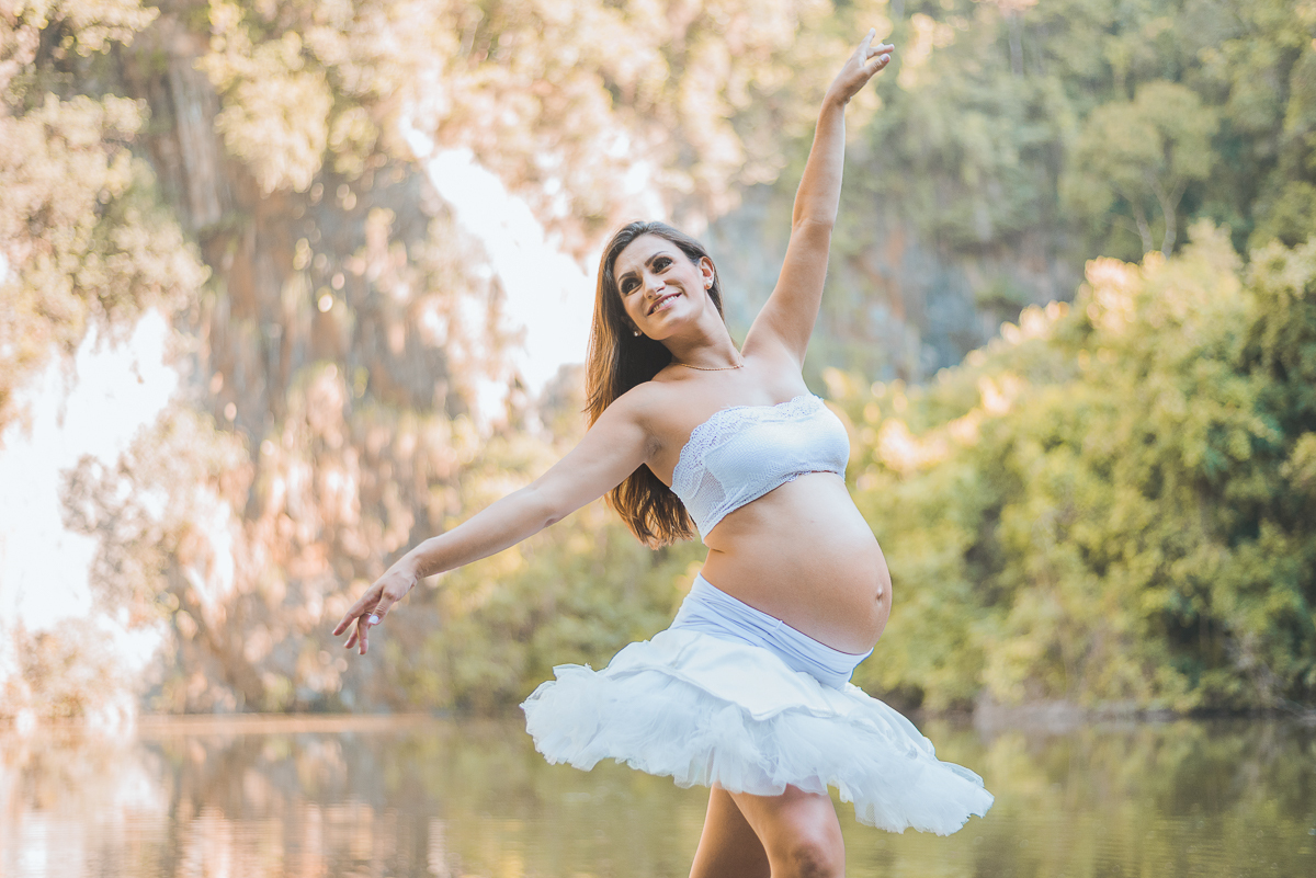 Ensaio Gestante Unilivre Curitiba  - Bailarina - Juliana Madalosso 