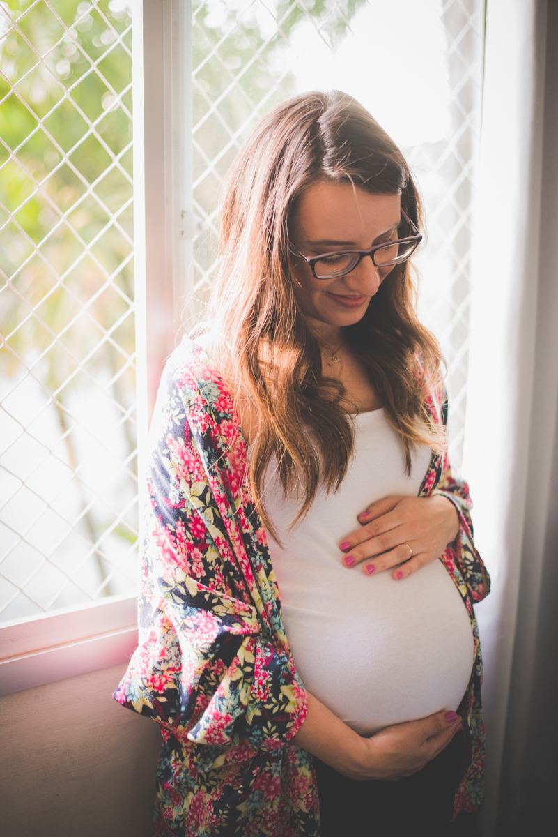 Ensaio gestante em casa - Juliana Madalosso Fotografia