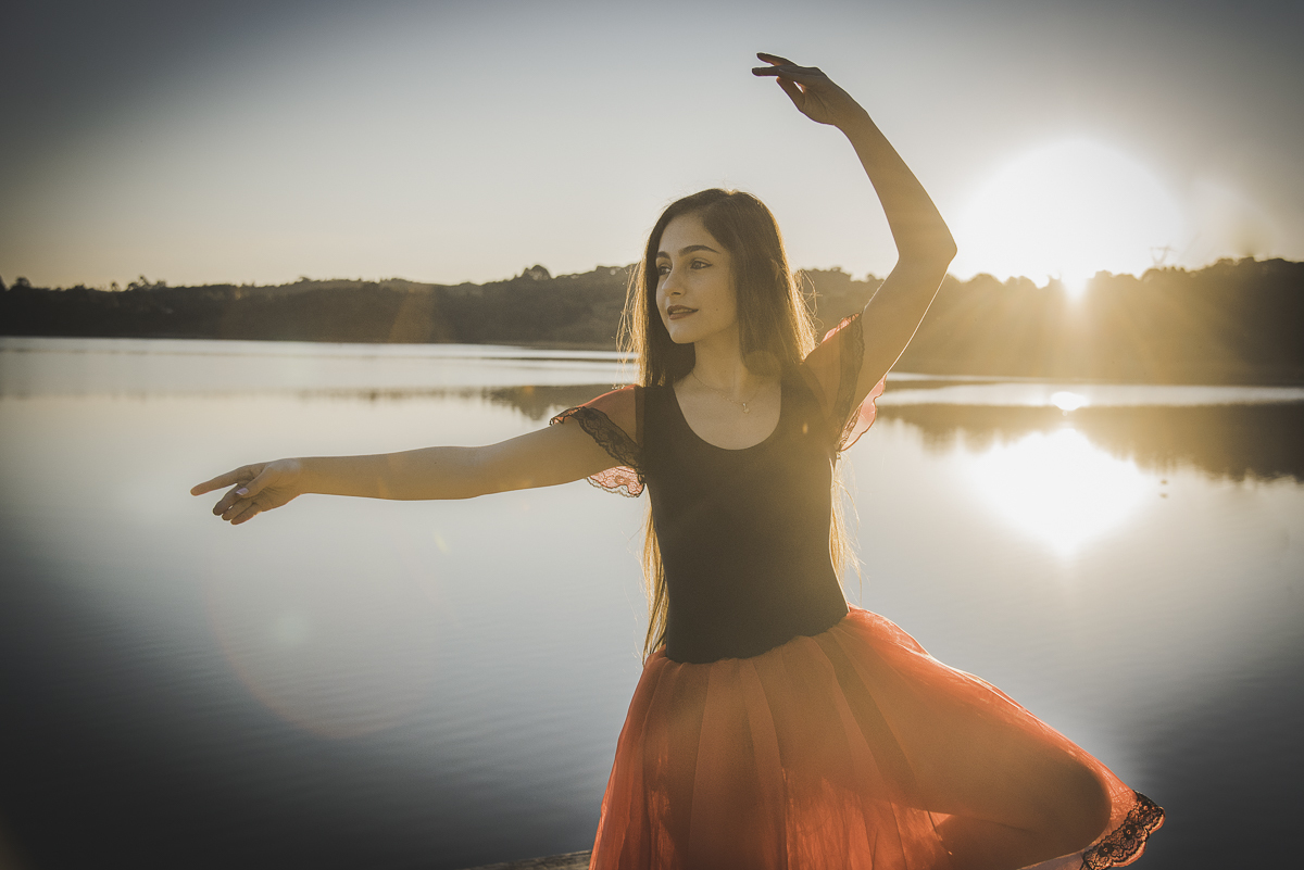 Ensaio de 15 anos da Amandinha - Juliana Madalosso Fotografia - Ensaio Ballet - Chácara Laggus 