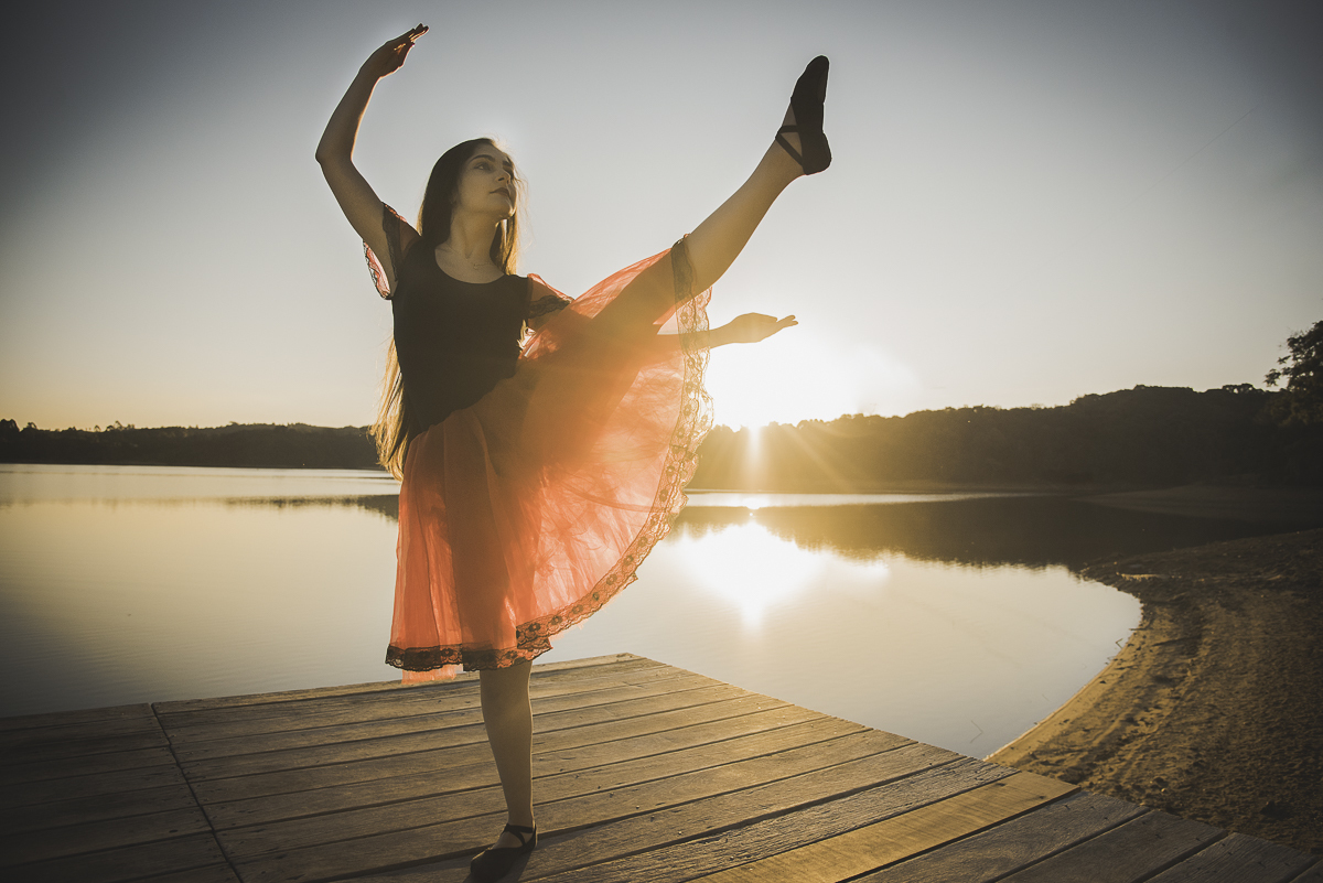 Ensaio de 15 anos da Amandinha - Juliana Madalosso Fotografia - Ensaio Ballet - Devellopé - Chácara Laggus 