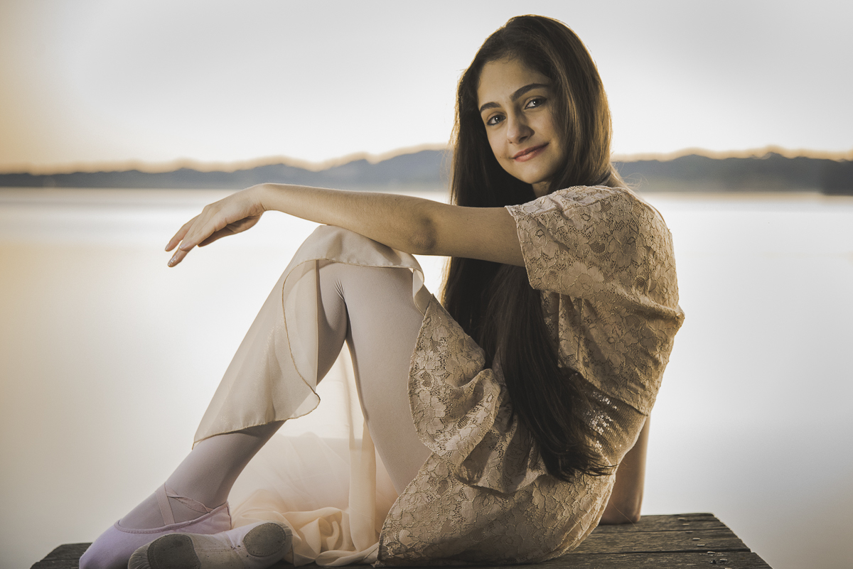 Ensaio de 15 anos da Amandinha - Juliana Madalosso Fotografia - Ensaio Ballet - Chácara Laggus 