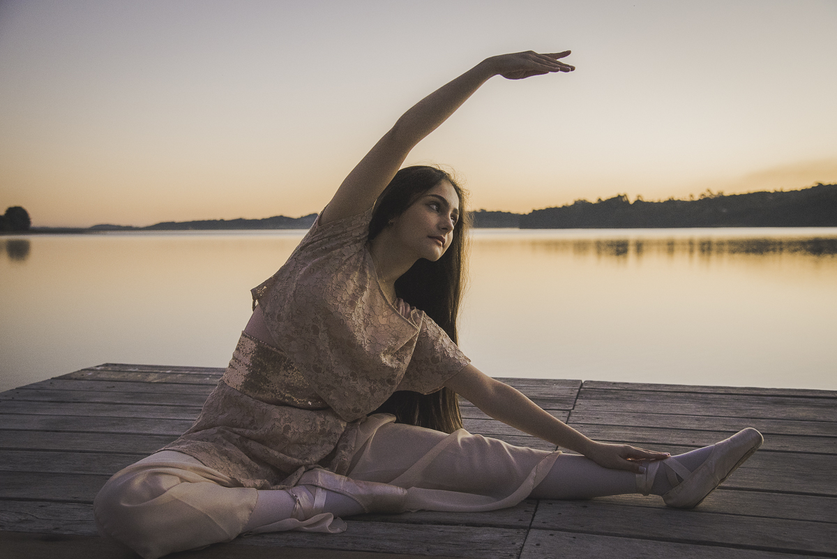 Ensaio de 15 anos da Amandinha - Juliana Madalosso Fotografia - Ensaio Ballet - Chácara Laggus 