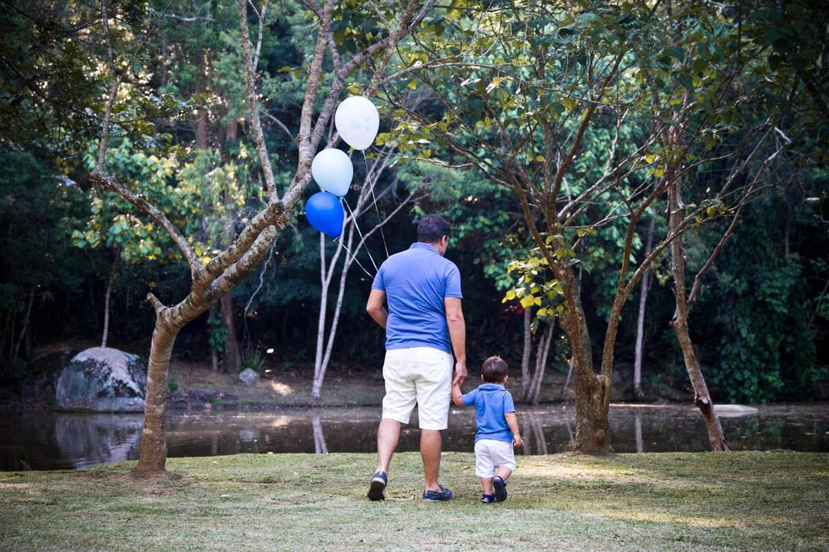 ensaio de gestante no parque