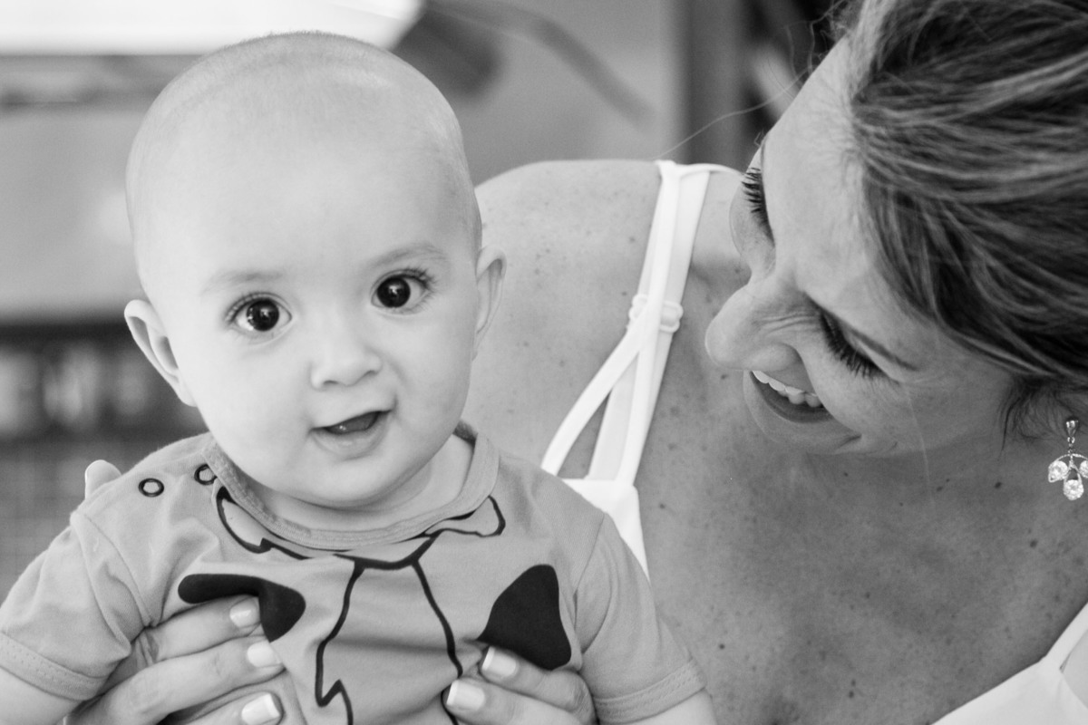 fotografia mãe e filho