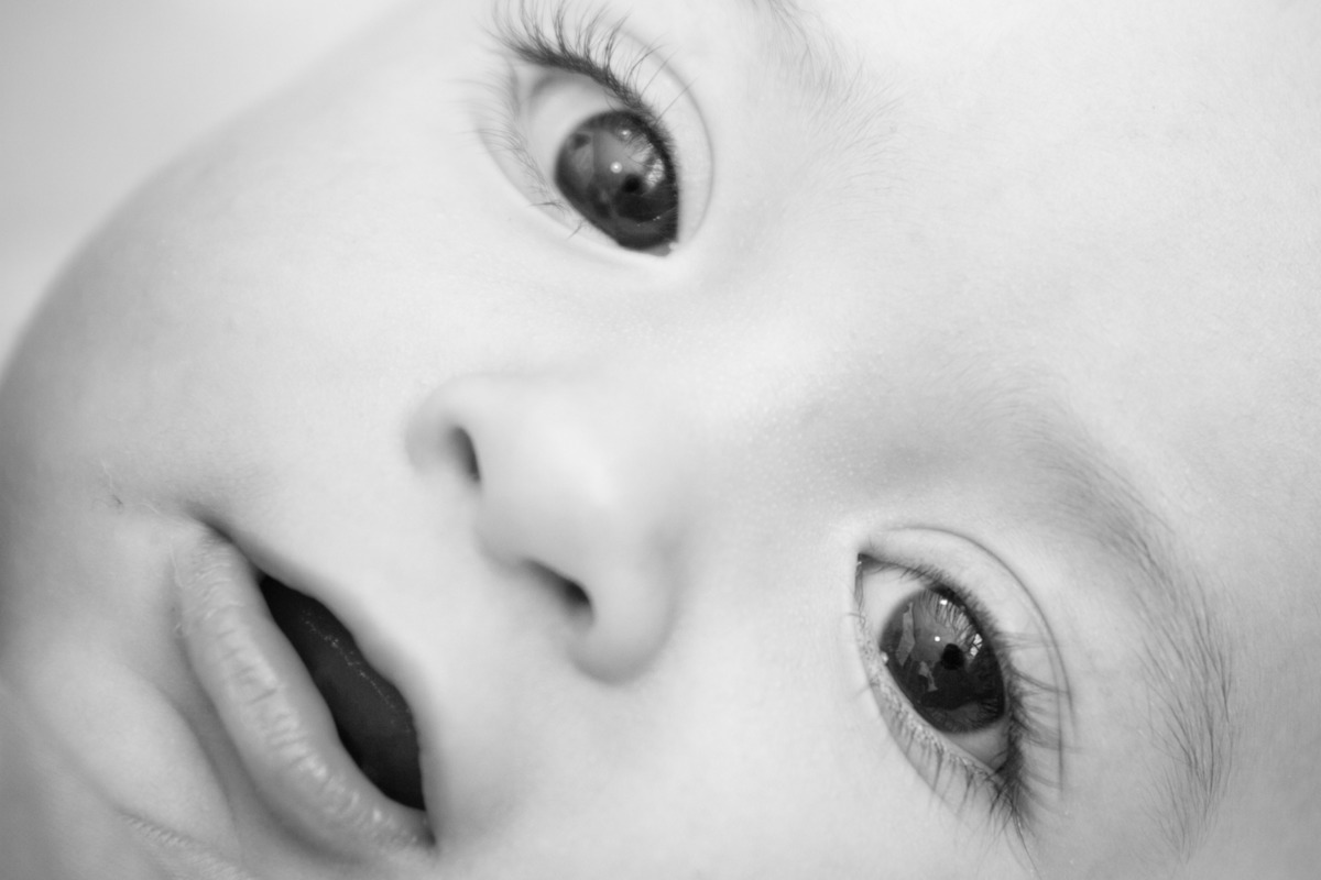 Fotografia Close de bebê