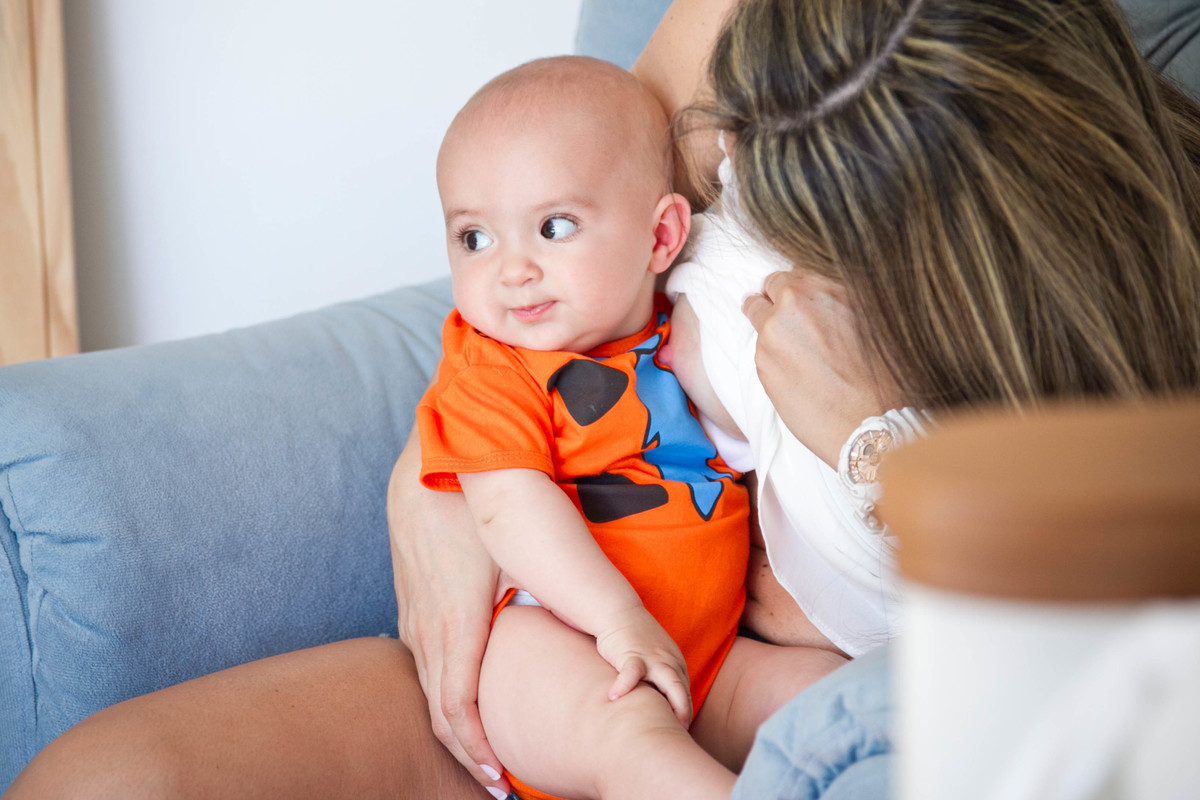 sessão fotográfica de bebê