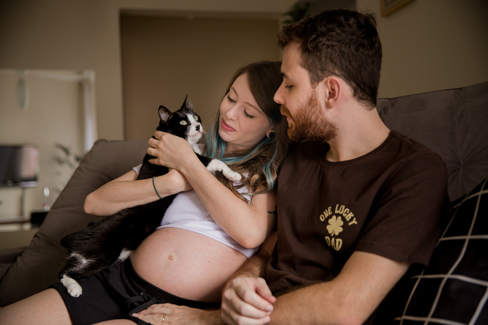 Ensaio gestante Sorocaba com pet