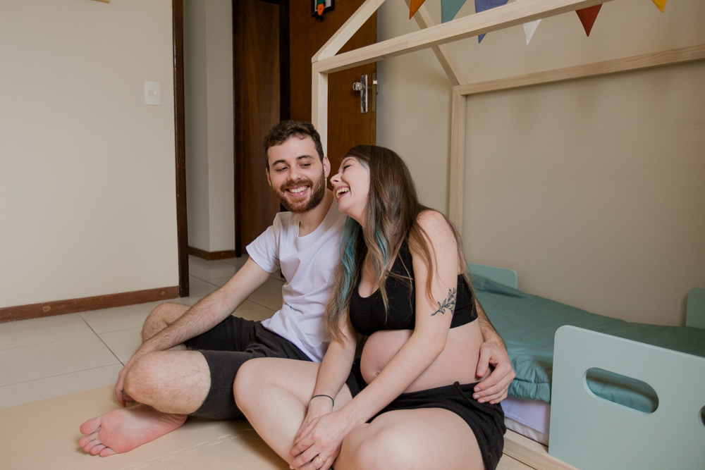 Cama de bebê estilo casinha