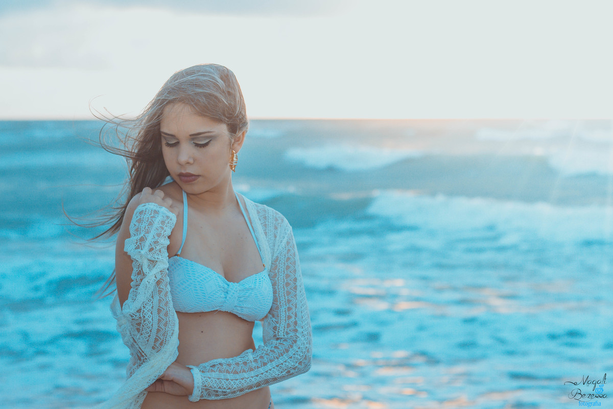 Ensaio fotográfico na praia do Paiva - 15 anos 