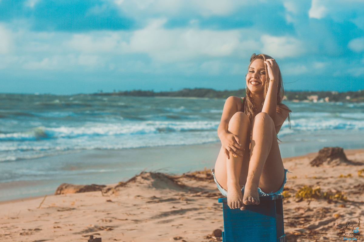 Ensaio fotográfico na praia do Paiva - 15 anos 
