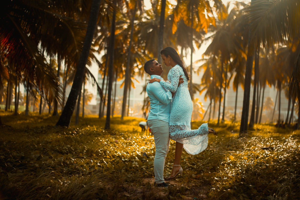 Ensaio fotográfico na praia