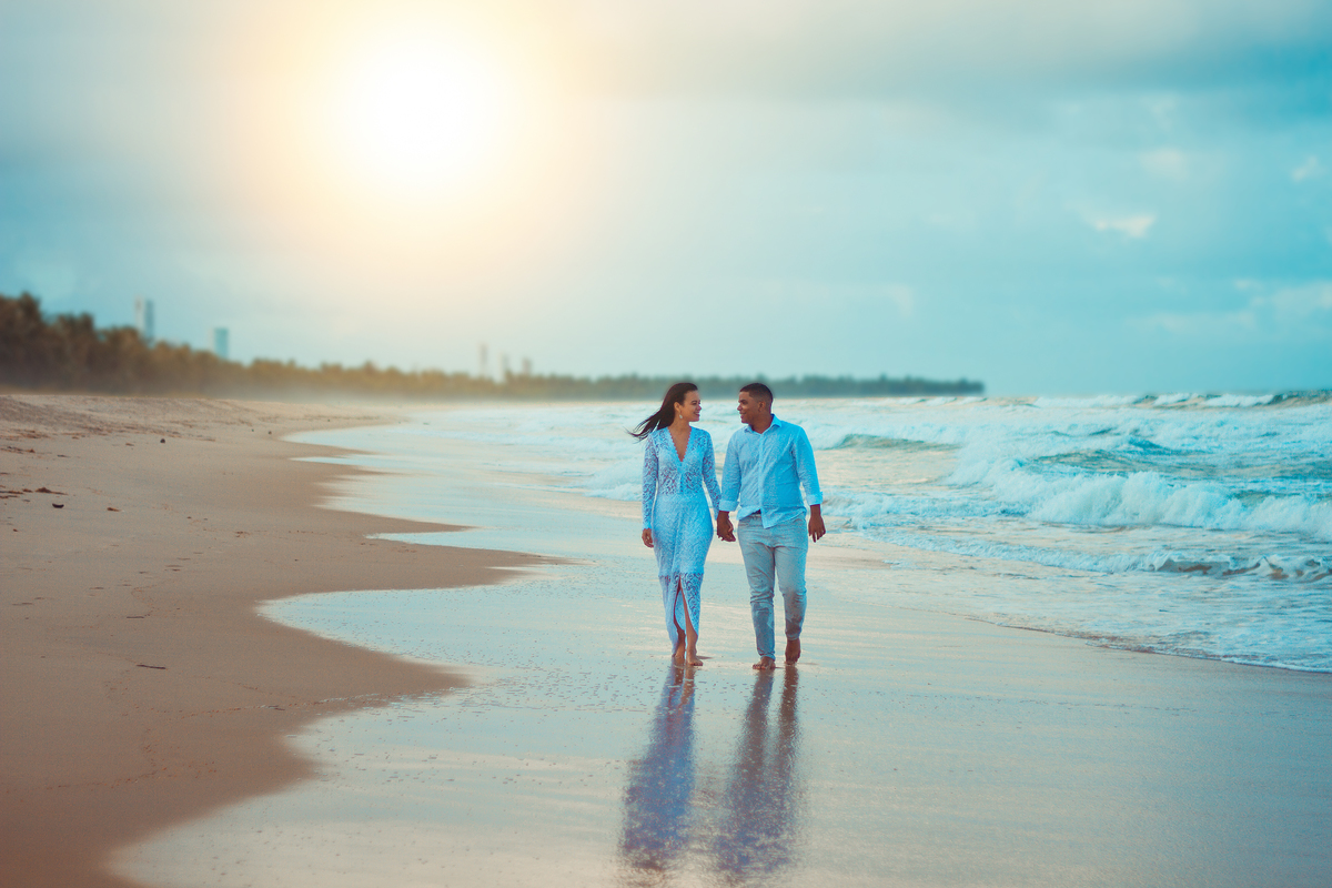 Ensaio fotográfico de casal