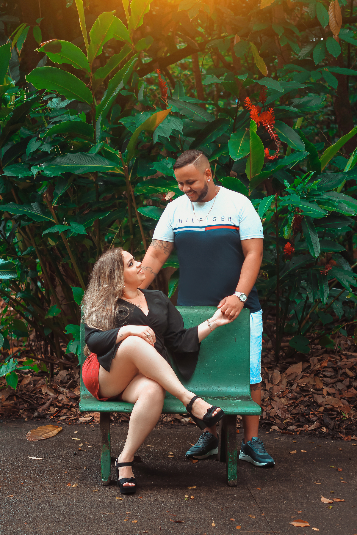 Ensaio fotográfico de casal