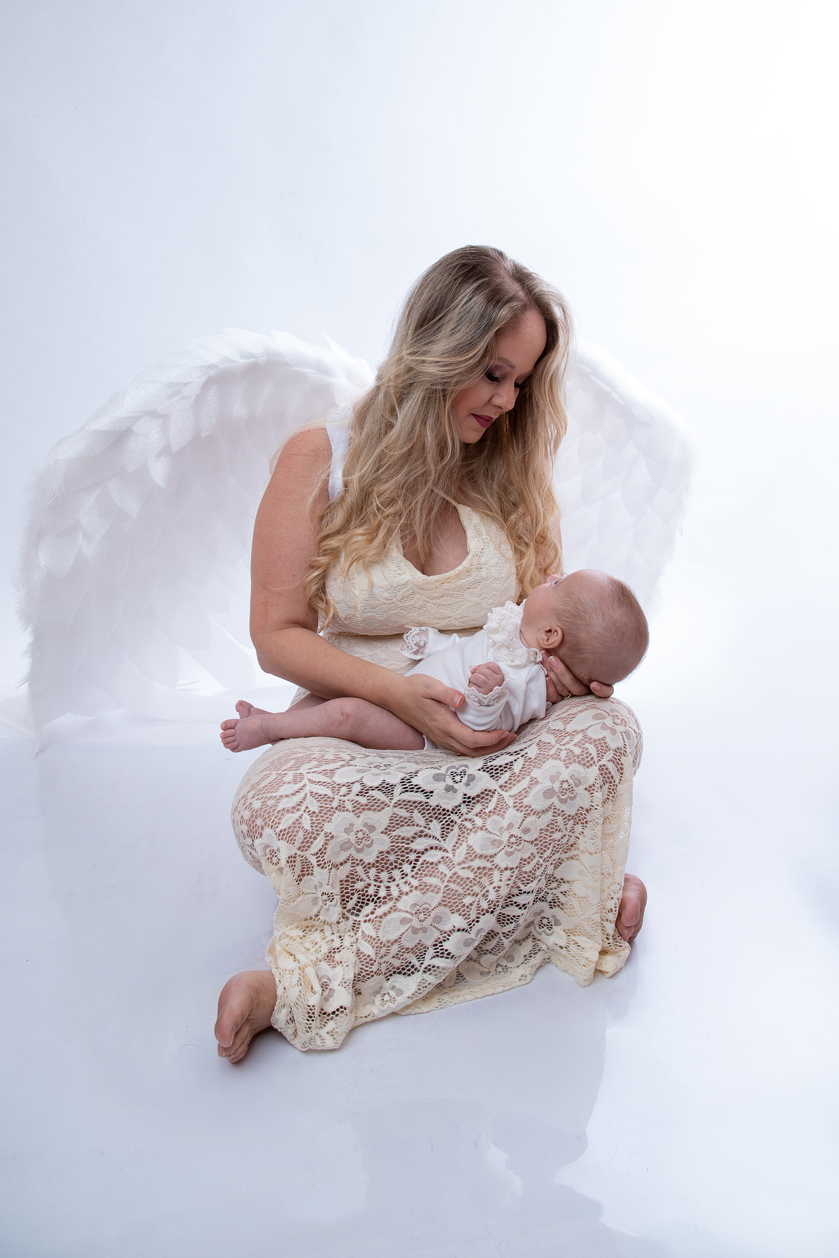 ensaio família em estúdio