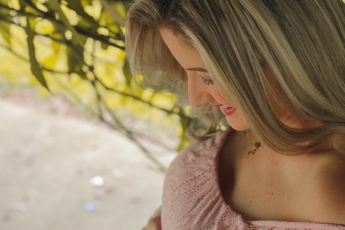 ensaio gestante na natureza