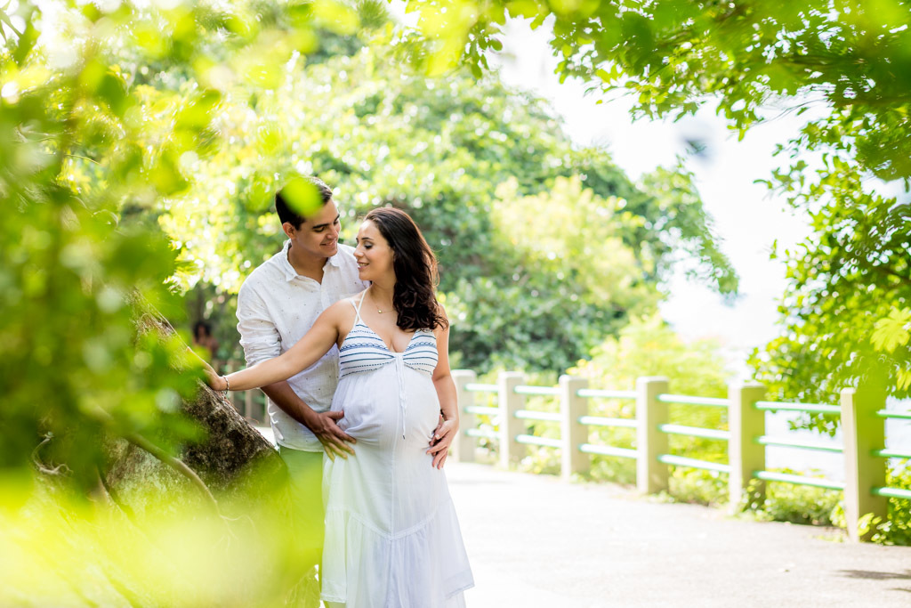 À espera do Miguel - Urca/RJ - ensaio de gestante na natureza