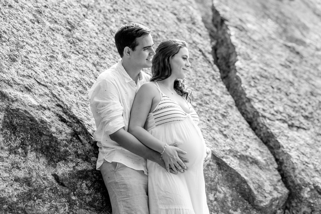 À espera do Miguel - Urca/RJ - ensaio de gestante na natureza