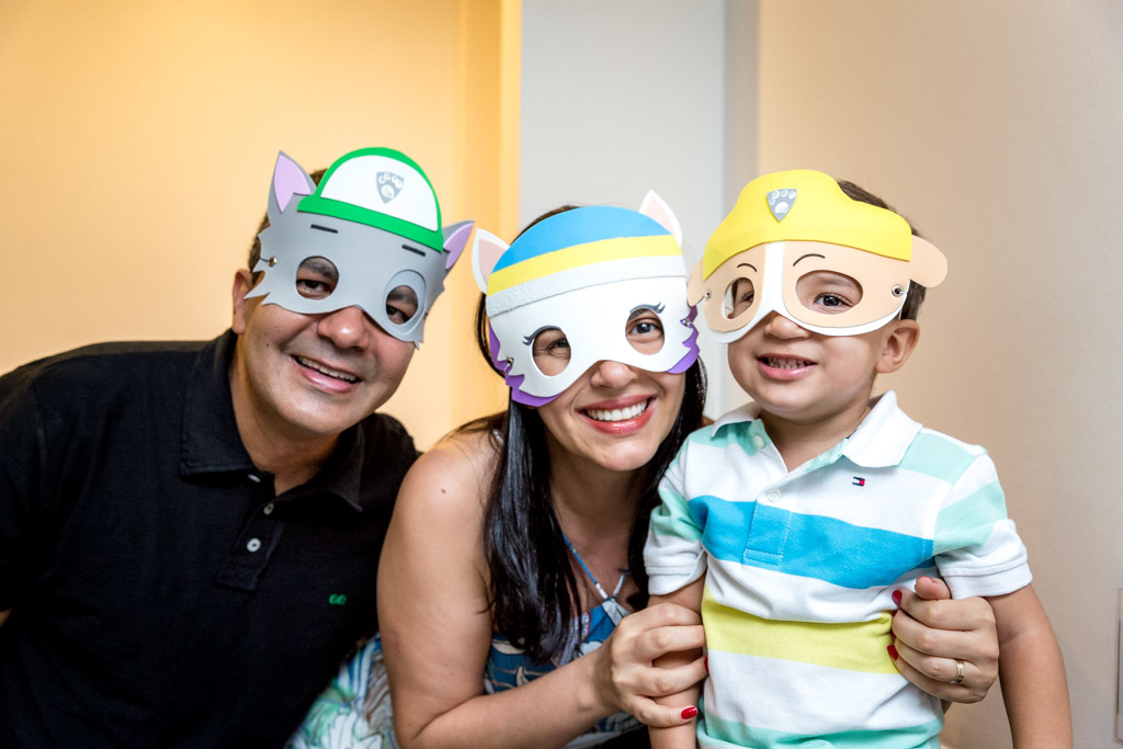 Hugo 3 anos - Tema da festa Patrulha Canina