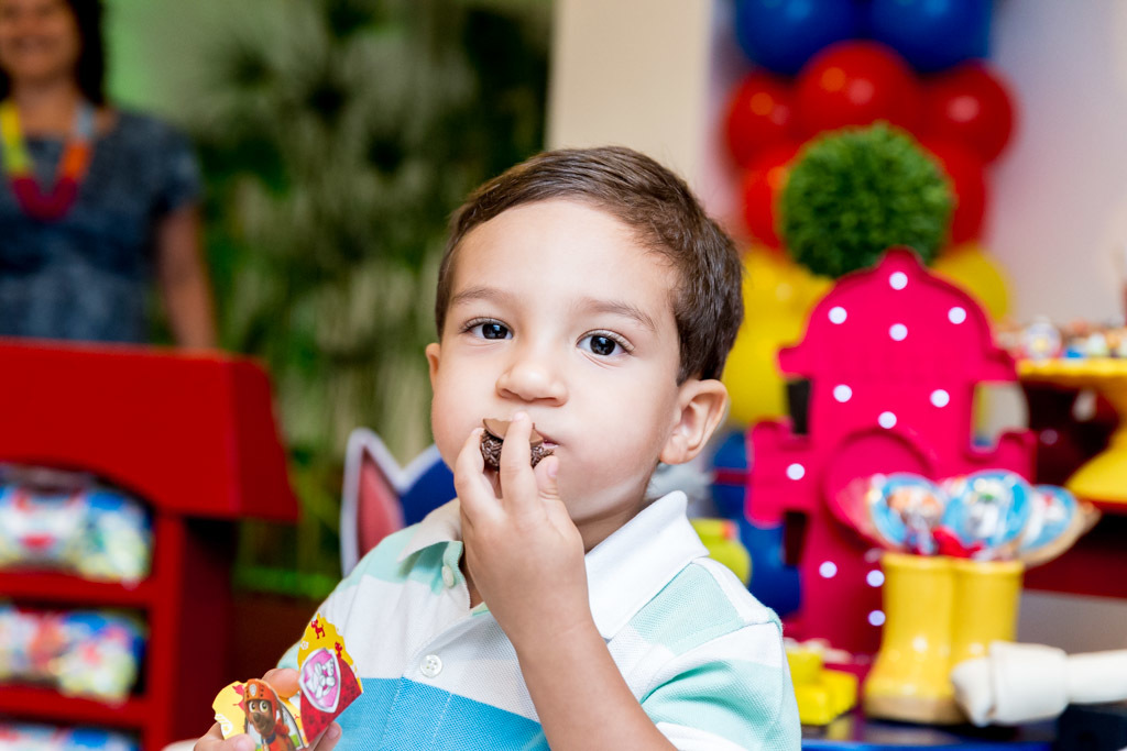 Hugo 3 anos - Tema da festa Patrulha Canina