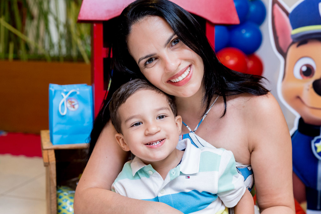 Hugo 3 anos - Tema da festa Patrulha Canina