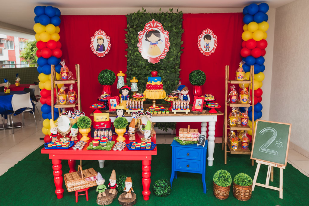 Aniversário Bianca 2 anos - Tema Branca de neve - Niterói / RJ