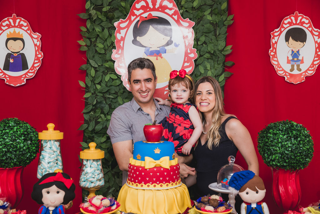 Aniversário Bianca 2 anos - Tema Branca de neve - Niterói / RJ