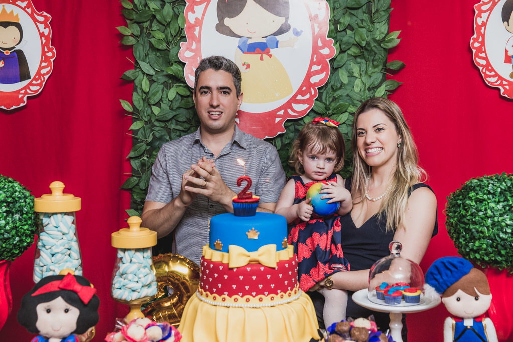 Aniversário Bianca 2 anos - Tema Branca de neve - Niterói / RJ