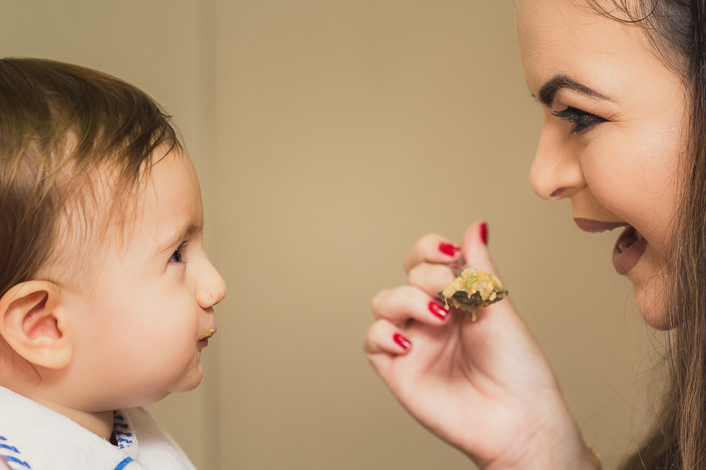 Batizado Davi - Niterói RJ / criança comendo
