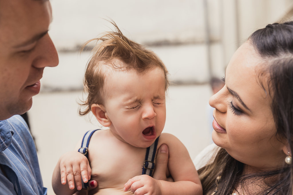 Batizado Davi - Niterói RJ / criança bocejando