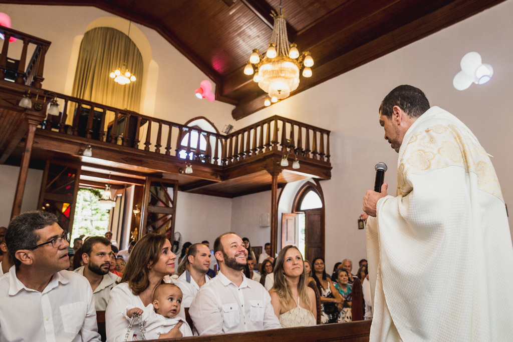 Batizado Breno - Paróquia Nossa Senhora da Luz / RJ