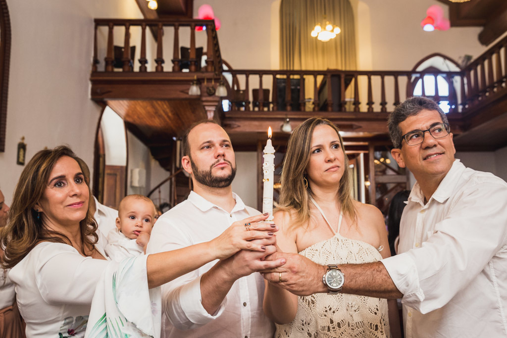 Batizado Breno - Paróquia Nossa Senhora da Luz / RJ