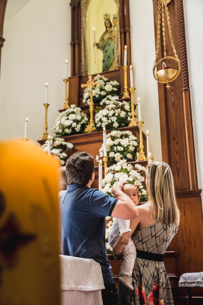 Batizado Breno - Paróquia Nossa Senhora da Luz / RJ