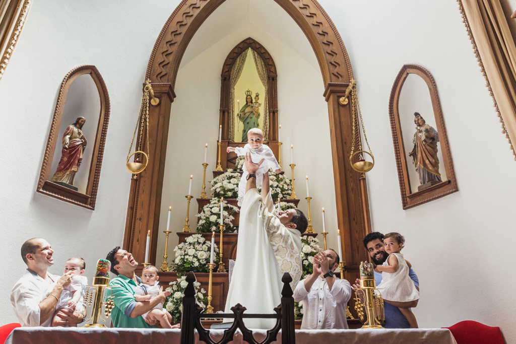 Batizado Breno - Paróquia Nossa Senhora da Luz / RJ