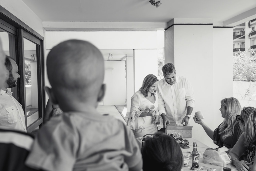 Batizado Breno - Festa de Batismo Tijuca / RJ - Família e padrinhos