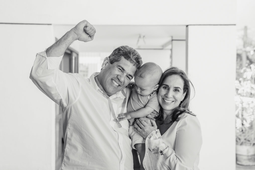 Batizado Breno - Festa de Batismo Tijuca / RJ - Família e padrinhos