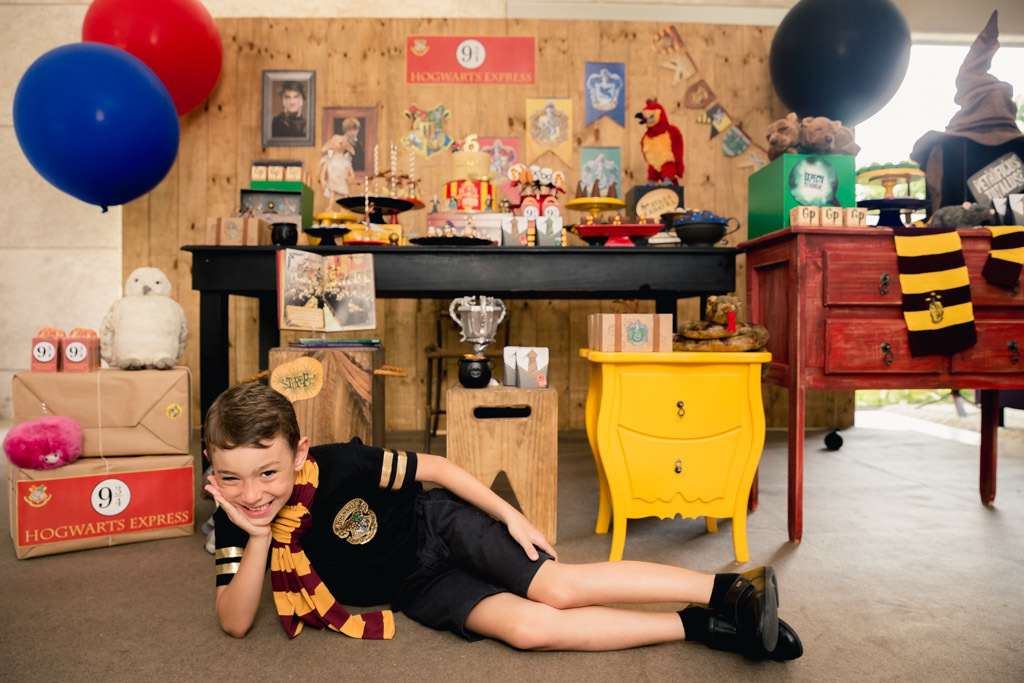 Gustavo 6 anos - Festa Harry Potter - decoração festa infantil