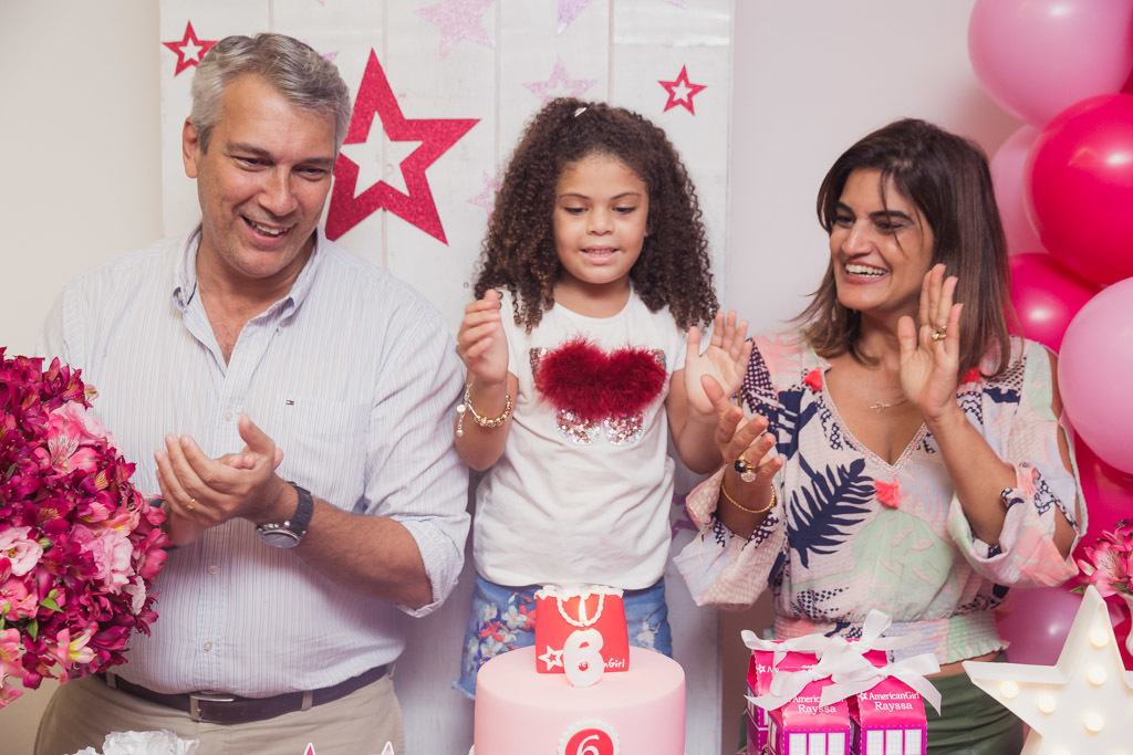 Aniversário Infantil - Rayssa 6 anos - American Girl - Penísula Barra