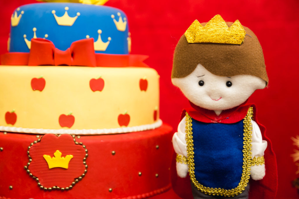 Catarina 1 anos  - Aniversário infantil Branca de neve - decoração festa infantil - Niterói