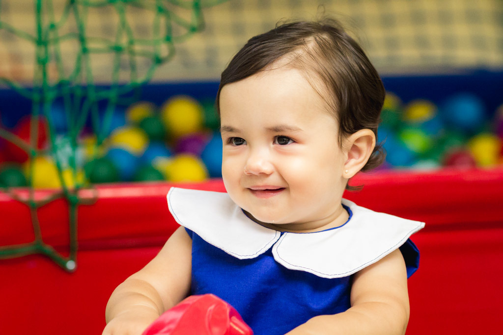 Catarina 1 anos  - Aniversário infantil Branca de neve - foto de criança - Niterói
