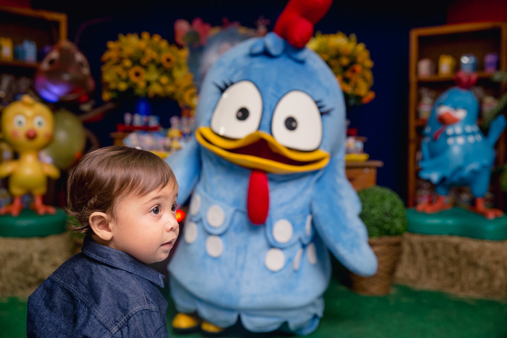 Aniversário 1 aninho do Gui - Tema galinha Pintadinha - Niterói / RJ - Folia Kids - Lia freitas