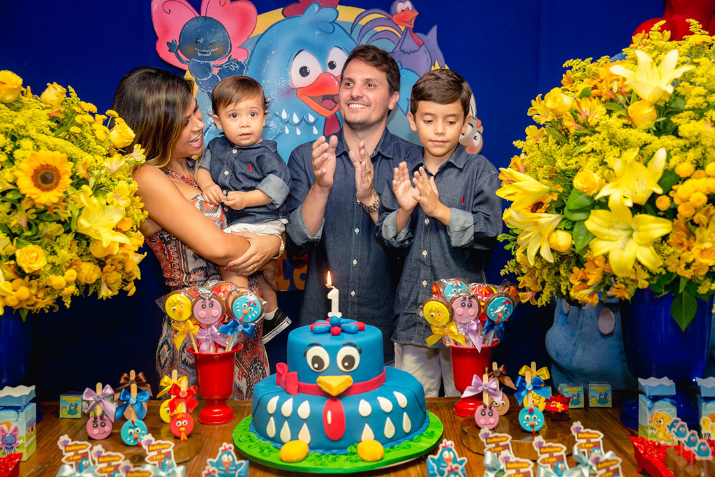 Aniversário 1 aninho do Gui - Tema galinha Pintadinha - Niterói / RJ - Folia Kids - Lia freitas